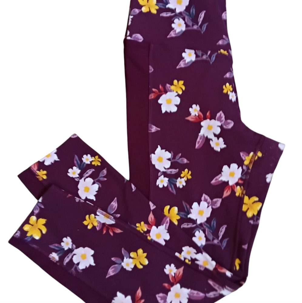 Victoria's Secret Pink ultimate floral leggings pants size large - Picture 3 of 4